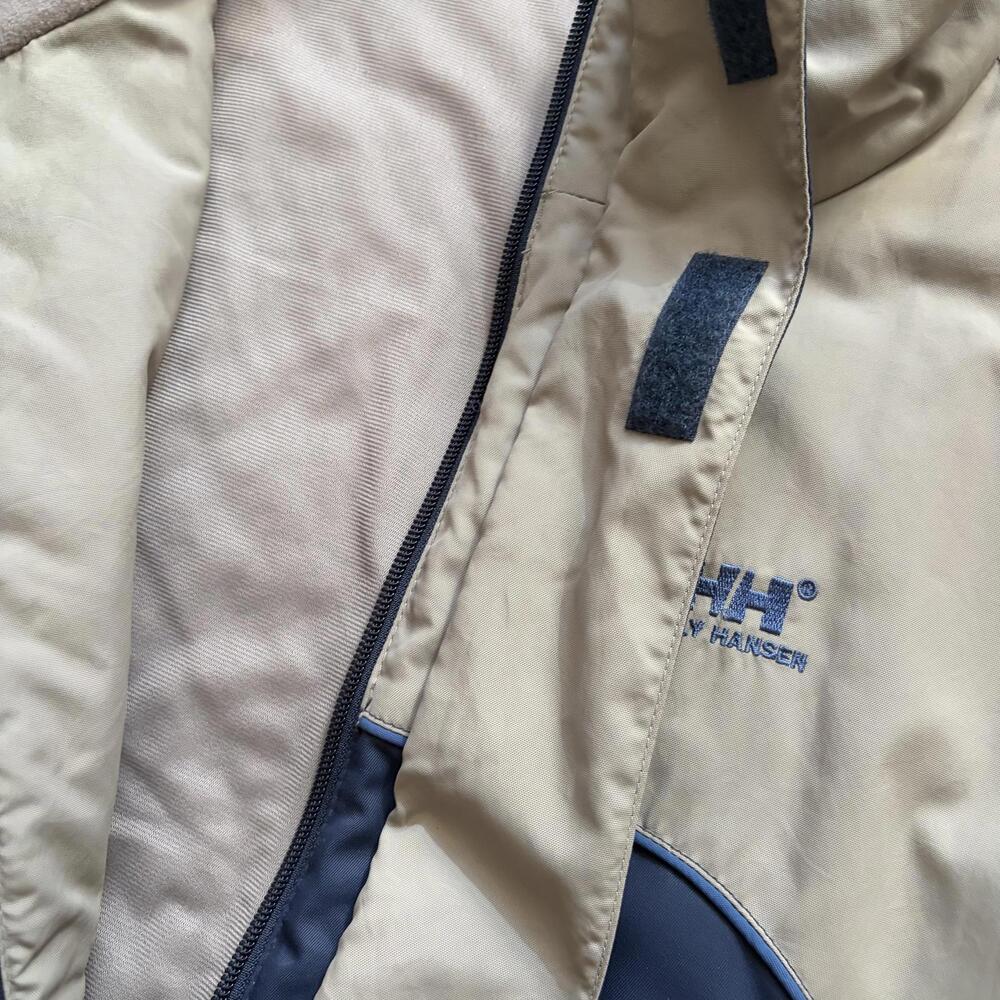 Helly Hansen Jacket Nylon Outer Layer Two Tone Me… - image 4